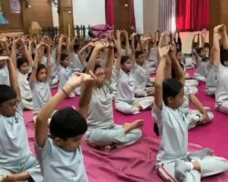 International Yoga day celebration year 24-25